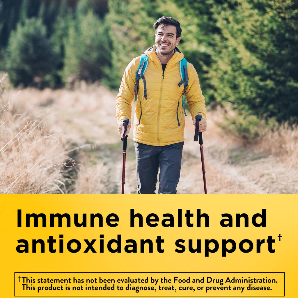 Nature Made Zinc 30 mg Gummies – Immune Support & Antioxidant Health, 60-Count