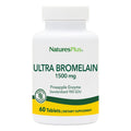 Nature's Plus Ultra Bromelain 1500 mg - 60 Tablets | Digestive & Joint Support