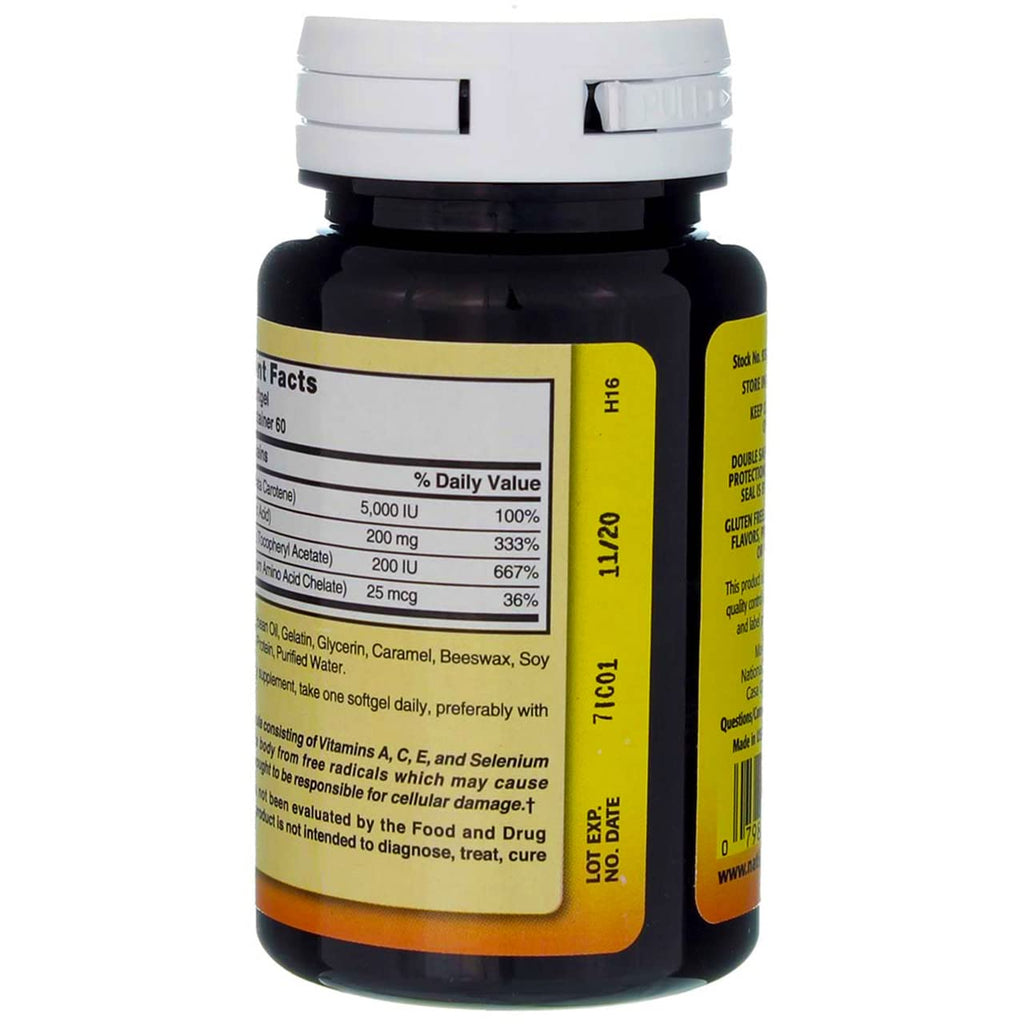 Nature's Blend Super Antioxidant Aces 60 Sgels