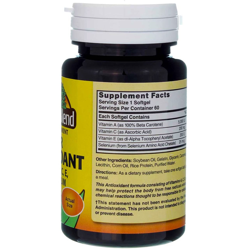 Nature's Blend Super Antioxidant Aces 60 Sgels