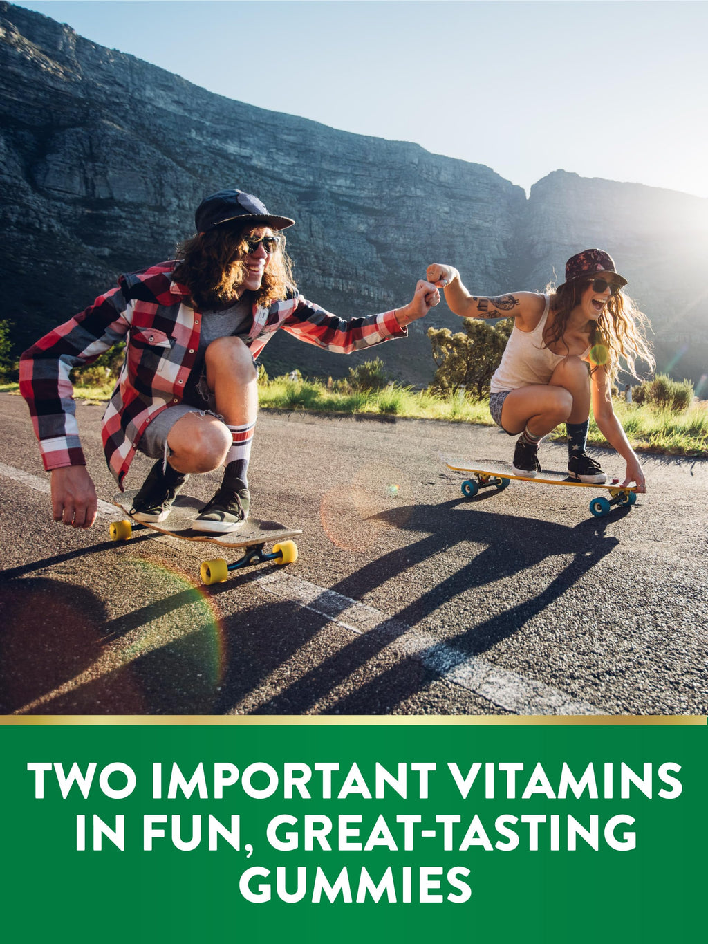 Nature's Truth Vitamin D3 + K2 Gummies – 50-Count (Pack of 2) | Peach Mango | Vegetarian, Non-GMO & Gluten Free