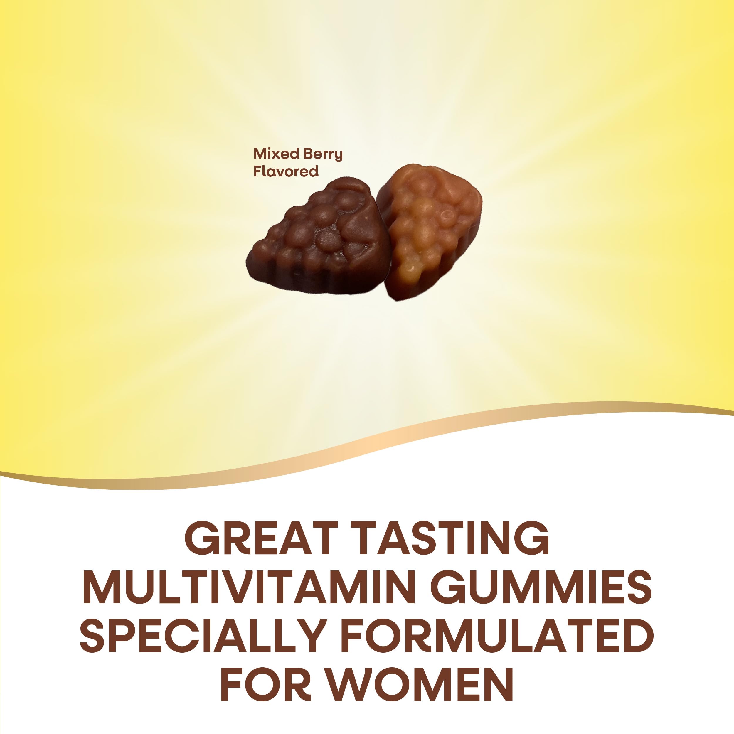 Nature's Way Alive! Women's Gummy Multivitamin – 60 Gummies (2 Pack) | Mixed Berry