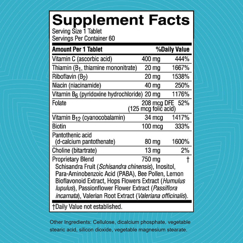 Nature's Sunshine Nutri-Calm – 60 Tablets | Natural Calm Support