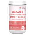 NATURE TARGET Beauty Collagen Peptides Powder for Women – Multi-Collagen with Vitamin C, Biotin & Hyaluronic Acid, Unflavored, Keto Friendly