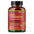 NATURE TARGET Ceylon Cinnamon Capsules – Cinnamon + Chromium + Bitter Melon, Vegetarian, 120 Capsules