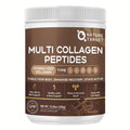 NATURE TARGET Chocolate Multi Collagen Peptides – Gluten Free, Vitamin C & D3 | 35 Servings