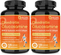 NATURE TARGET Glucosamine Chondroitin Joint Support – MSM, Collagen & Turmeric, Shellfish-Free, 120 Caps (Pack of 2)