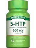 Nature's Truth 5HTP 200mg Capsules | 50 Count | 5-Hydroxytryptophan | Non-GMO & Gluten Free