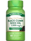 Nature's Truth Black Cumin Seed Oil 2000 mg - 50 Softgels | Cold Pressed, Non-GMO, Gluten Free