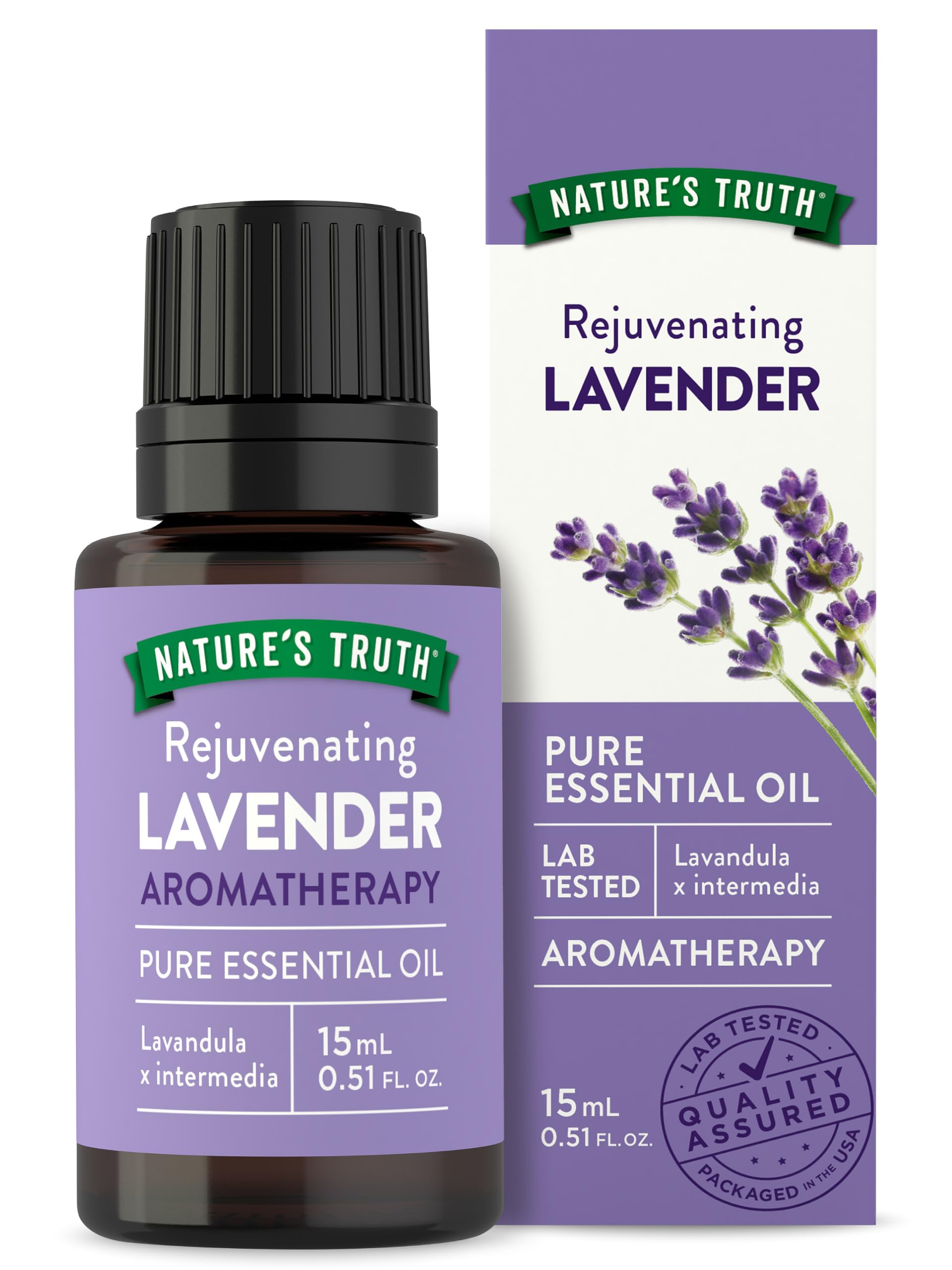 Nature's Truth Aromatherapy Lavender Essential Oil - 15 mL