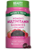 Nature's Truth Women's Multivitamin Gummies with Collagen & Biotin - 70 Count (Non-GMO, Gluten Free)