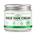 NATURE ZIRAN Wild Yam Cream - Estrogen-Free Skin Cream for Menopause & Period Changes, 2.1 fl oz