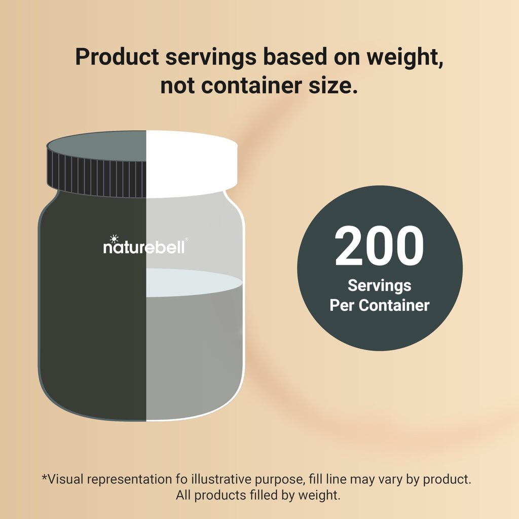NatureBell Creatine Monohydrate Powder 1,000g | 200 Servings | Micronized & Unflavored