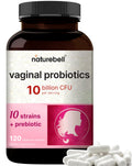NatureBell Vaginal Probiotics for Women – 10B CFU, 120 Veggie Capsules
