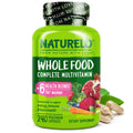 Naturelo Whole Food Multivitamin for Women – Vegan, Non-GMO, with Organic Extracts | 240 Vegan Capsules
