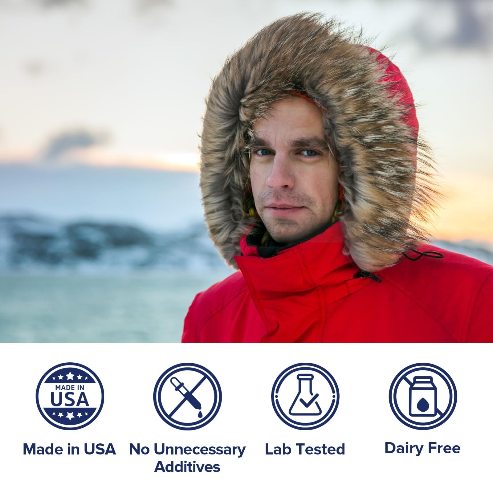 NatureMyst Antarctic Krill Oil 1000 mg Softgels - Omega-3 EPA/DHA, Phospholipids & Astaxanthin | Made in USA