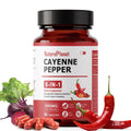 NaturePlanet Cayenne Pepper Capsules Organic (90 Caps) – Immune & Circulation Support, Made in USA