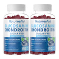Natures Aid Glucosamine Chondroitin Gummies with MSM & Elderberry – Extra Strength – Joint Support & Immune Health (2 Pack)