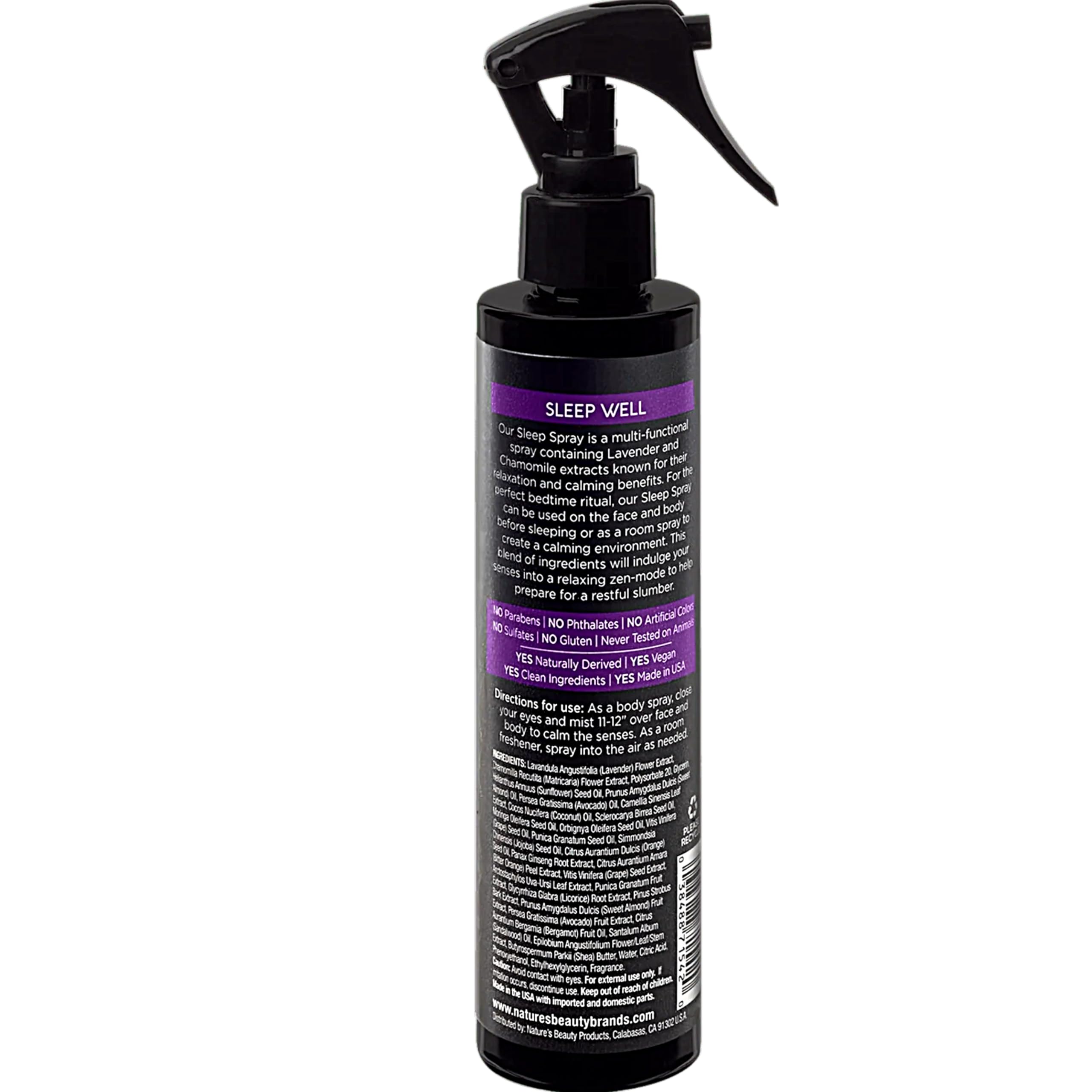 Nature's Beauty Lavender Chamomile Sleep Spray Multi-Pack – 2 Pack