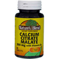 Nature's Blend Calcium Citrate Malate 500 mg - 60 Tabs (Unflavored)
