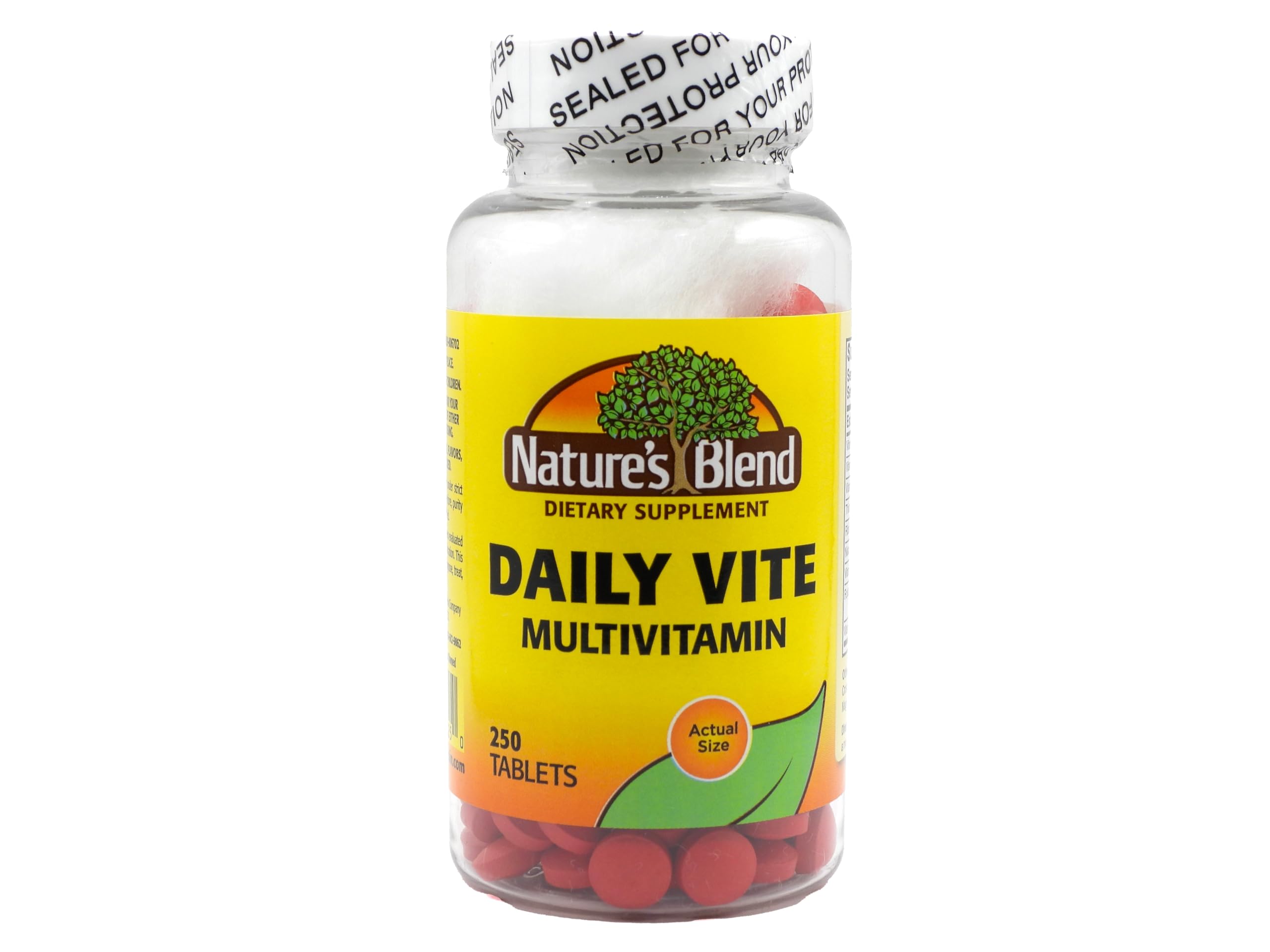 Nature's Blend Daily Vite 250 Tablets | Daily Multivitamin Supplement