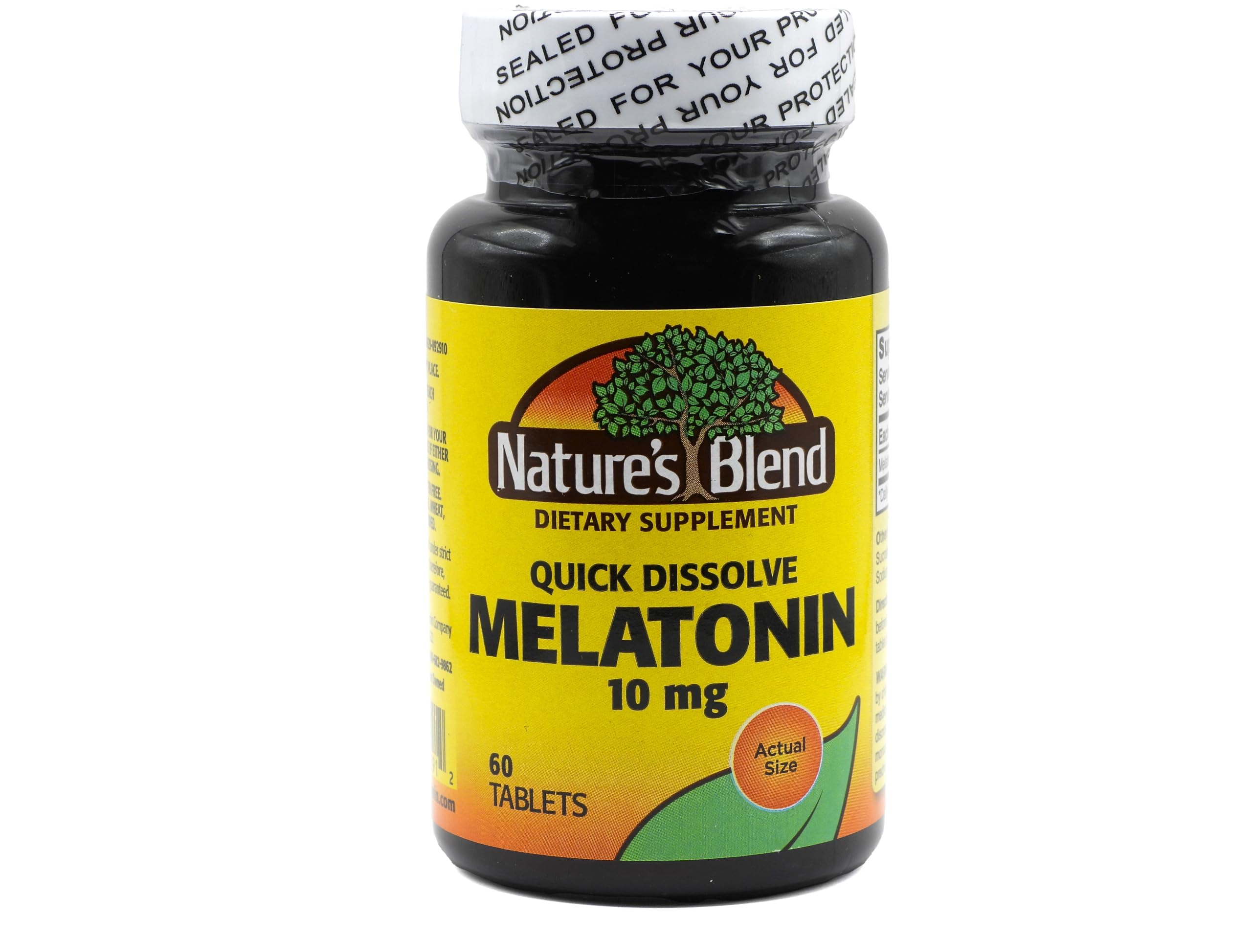 Nature's Blend Melatonin 10mg 60 Tablets - Sleep Support