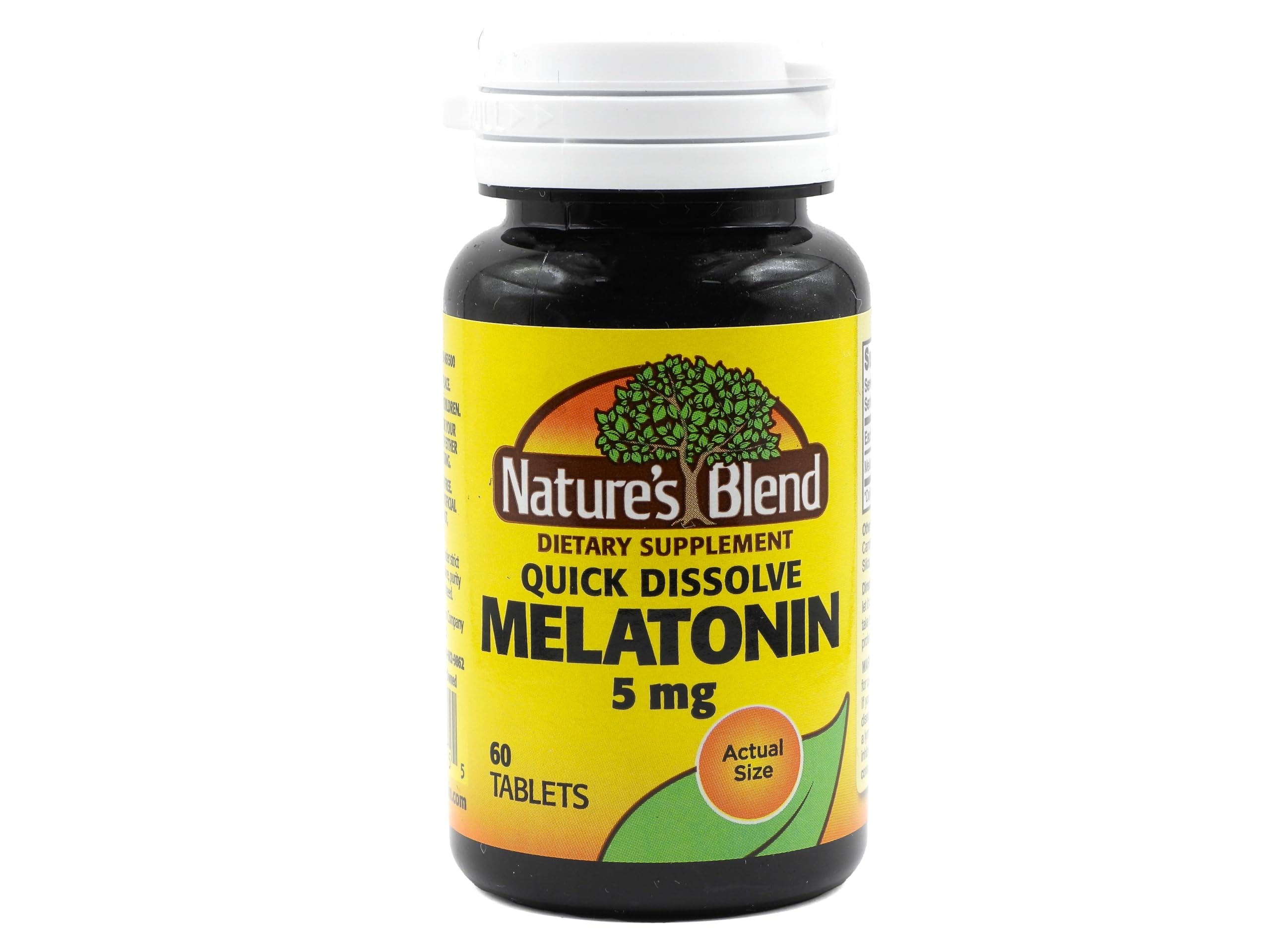 Nature's Blend Melatonin 5 mg - 60 Tablets (Assorted)