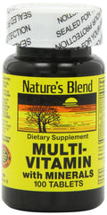 Nature's Blend NAT B Multivitamin & Min TB – 100 Count (Assorted)