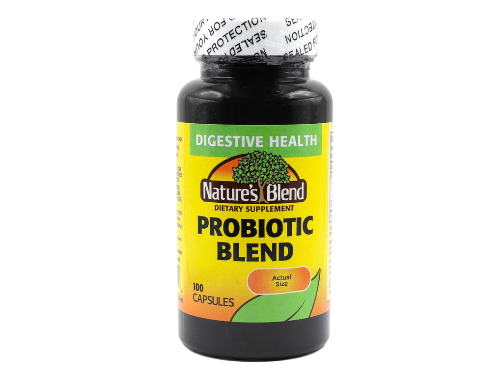 Nature's Blend Probiotic Blend 2 Million Cfu 100 Caps - White