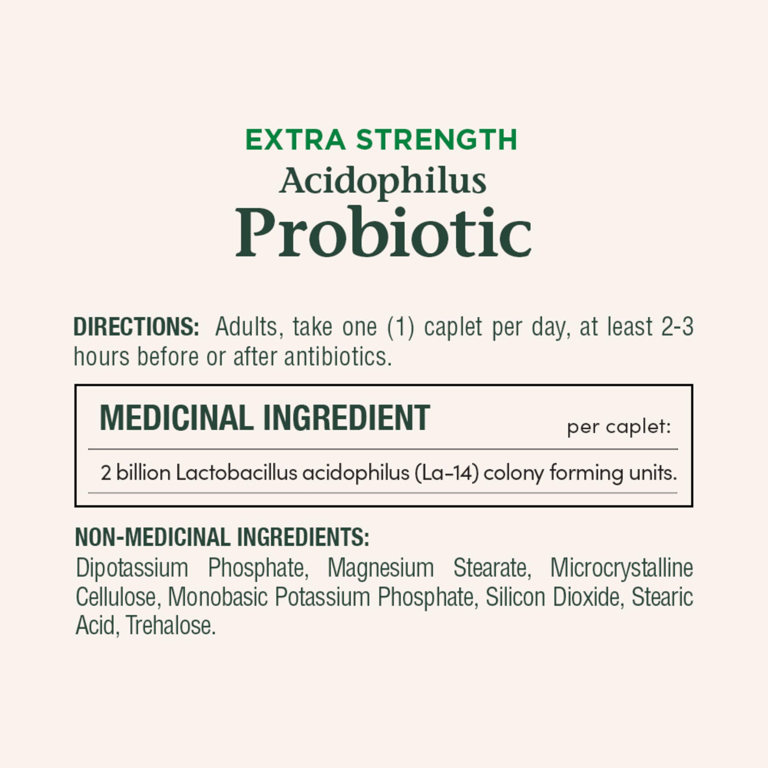 Nature's Bounty Acidophilus Probiotic 2 Billion, 150 Caplets
