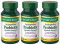 Nature's Bounty Acidophilus Probiotic – 360 Tablets (3 x 120 Count Bottles)