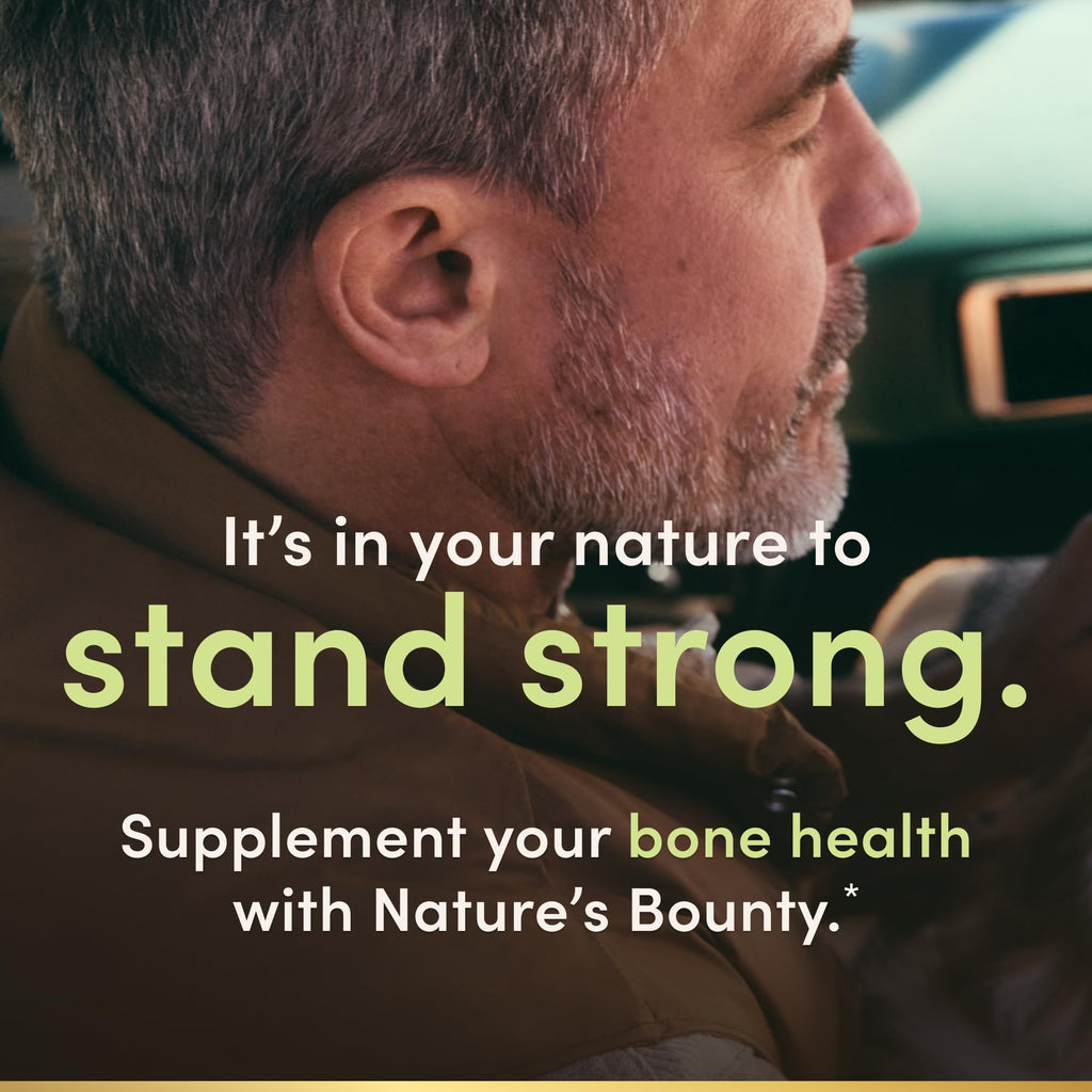 Nature's Bounty Calcium 1200 mg + Vitamin D3 1000 IU Softgels – Bone Health, 120 ct