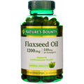 Nature's Bounty Flaxseed Oil 1200 mg, Rapid Release Softgels — Heart Health & Wellness (125 Count, Pack of 2)