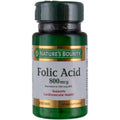 Nature's Bounty Folic Acid Supplement 800mcg – Multi, No Flavour – Supports Cardiovascular Health | 750 Count, Pack of 3