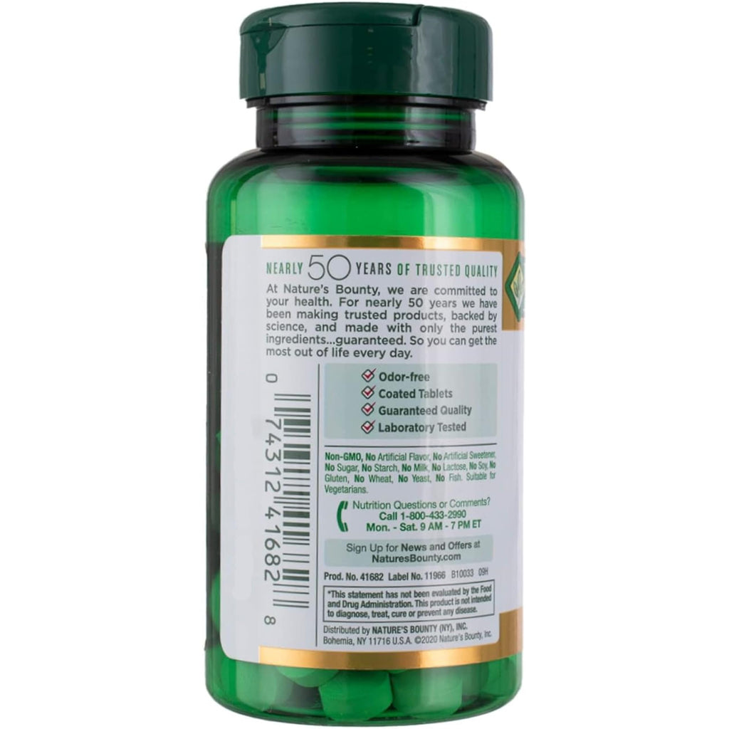 Nature's Bounty Garlic 2000mg Tablets - 120 ea (Pack of 3)