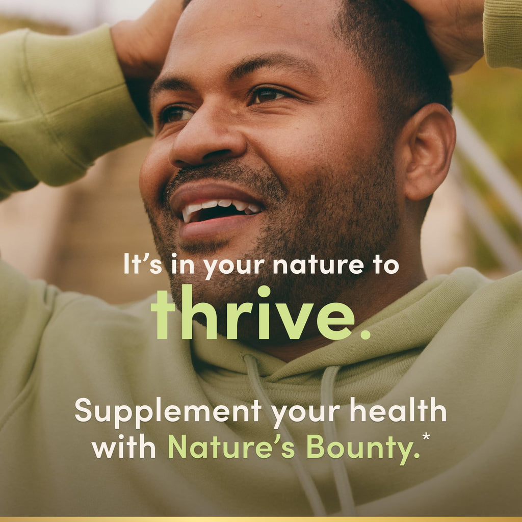 Nature's Bounty Iron 65 mg | Ferrous Sulfate 325 mg | Gluten Free, 100 Vegetarian Tablets