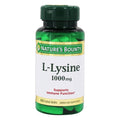 Nature's Bounty L-Lysine 1000mg, 60 Tablets | L-Lysine Supplement