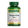 Nature's Bounty Magnesium 500 mg Tablets | 200 Count – Bone & Muscle Health
