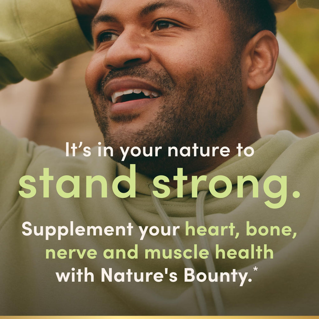 Nature's Bounty Magnesium Citrate Gummies – 270mg per Serving, Raspberry, Vegan, Non-GMO (90 Count)