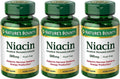 Nature's Bounty Niacin Flush Free 500 mg – Set of 3 (120 Capsules Each) | Maven Gifts