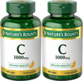 Nature's Bounty Vitamin C 1000 mg, 100 Caplets — Pack of 2 | Immune Support