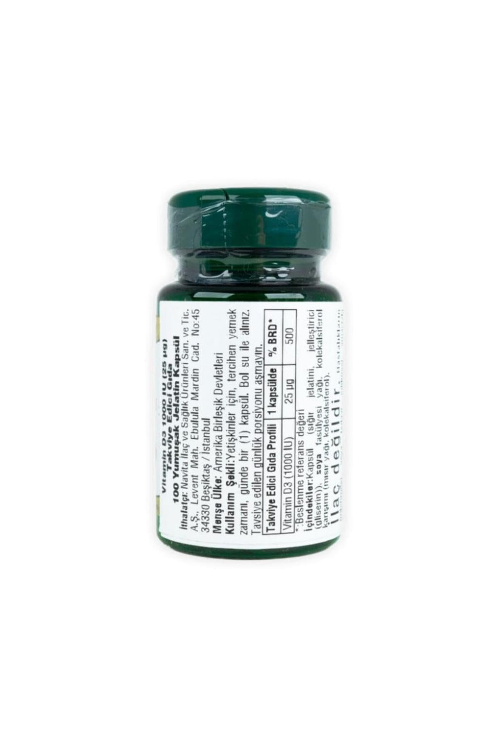 Nature's Bounty Vitamin D3 1000 IU – Immune Health (120 Softgels, Pack of 1)