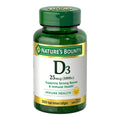 Nature's Bounty Vitamin D3 1000 IU Softgels – Immune Support, 350 Count