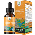 Natures Craft Vitamin D3 with K2 Drops for Adults - Organic, 2000IU, Vegan