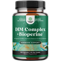 Natures Craft Extra Strength DIM Supplement for Hormone Balance – DIM + Bioperine, 120 Count