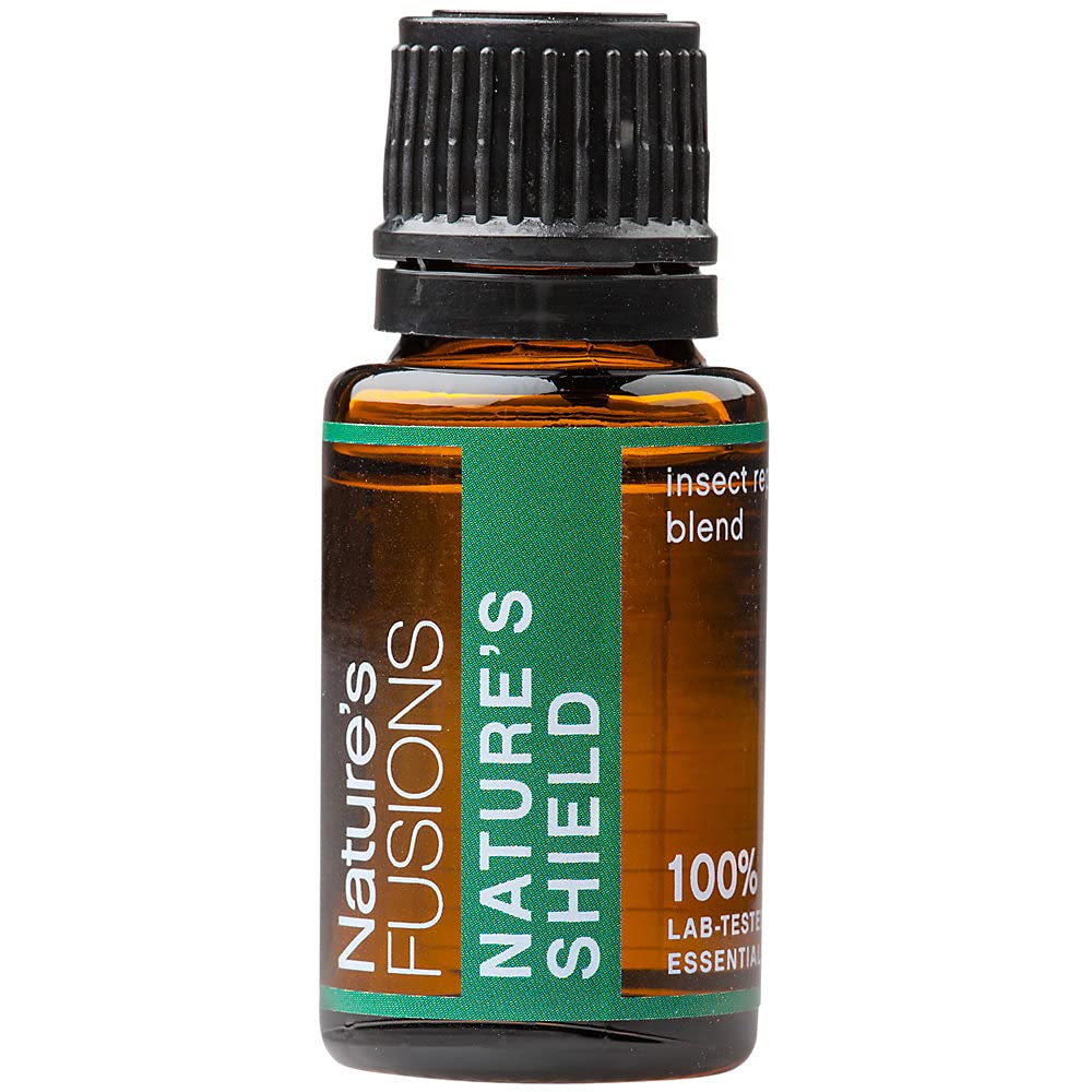 Nature's Shield by Nature's Fusions – 100% Pure Essential Oil Blend, 15 mL (Aromatherapy & Topical Use)