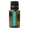 Nature's Fusions Vertigo Relief: Ginger & Peppermint Essential Oil Blend (15ml) - Fast-Acting Motion & Morning Sickness Support
