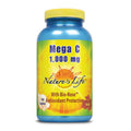 Nature's Life Mega C 1,000 | 250 ct - Vitamin C Supplement