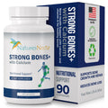Nature's Nectar Bone & Joint Supplements – Calcium, Vitamin D, Magnesium & Strontium | 90 Caps