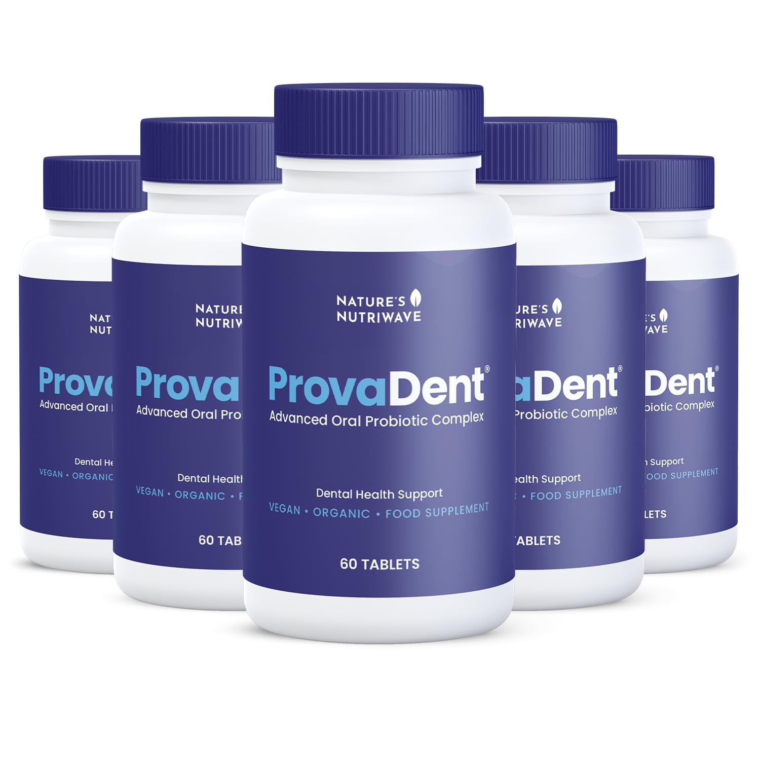 Nature’s NutriWave ProvaDent – Original Probiotic Teeth & Gums Support | 60 Tablets | Made in USA